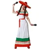 Image de ATOSA déguisement mexicaine blanc robe femme XL