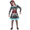 Image de Atosa Déguisement De Fille Colorful Skeleton