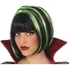Image de ATOSA perruque courte vampire noir et verte