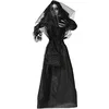 Image de BigBuy Carnival S1125818 Décoration Pendentif Halloween Mariée Cadavre Noir 140 x 16 x 160 cm