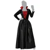 Image de Atosa déguisement vampire noir élégant femme adulte XS