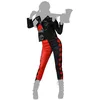 Image de Atosa déguisement arlequin rouge femme adulte M