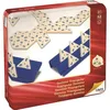 Image de Cayro - Dominos - + 8 Ans - Modèle Triangulaire - Jeu De Société Éducatif pour Enfants Et Adultes - 1 Boîte en Métal, 56 Pièces Et 4 Supports - 2 À 4 Joueurs
