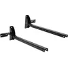 Image de Sauvic 89440 Séchoir à Linge Mural Rabattable Acier Noir 54 cm
