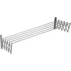 Image de Sauvic 90837 Séchoir à Linge Extensible Aluminium 130 x 13,5 x 26,5 cm