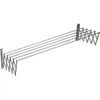 Image de Sauvic 90845 Séchoir à Linge Extensible INOX 160 x 13,5 x 26,5 cm