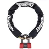 Image de RADIKAL RK48120 Antivol Moto Homologué SRA, Sécurité Premium, Mini U 18mm Chaîne Acier Cémenté 13,5mm Testée contre Sciage Coupe-Boulons, Multifonction Bloque Disque/Chaîne 120cm pour Ancrage Garage