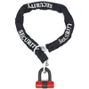 Image de RADIKAL RK72120L Bloque Disque Mini U, Chaîne Moto Antivol, ø10mm 120cm, Boucle, Chaine Antivol Acier Cémenté, Boucle, Ancrage Parking, Verrouillage Sécurité Scooter, Blocage Vélo Électrique