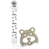 Image de Saro Attache-sucette Avec Anneau De Dentition Silicone