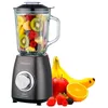 Image de Grunkel Blender en verre de 1 à 1,5 l et de 500 à 2000 W avec gobelet amovible en verre, nettoyage facile et 2 à 4 niveaux et Turbo (1,5 l 1000 W)