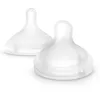 Image de Suavinex Tétines Symetriques Sx Pro Silicone Débit L Large +6 Mois 2 Unités 307388