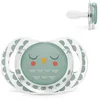 Image de Suavinex, Sucette pour Bebés +18 Mois. Tétine Symétrique SX Pro en Silicone. Tétine plus Plate et Flexible, Réversible. Bonhomia, Vert