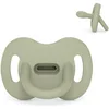 Image de Suavinex, Sucette Tout Silicone, pour Nouveau-nés, pour Bébé 0/6 Mois, avec Tétine Symétrique SX Pro, Réversible, Super Douce et Souple, Idéal pour Dormir. Colour Essence, Vert