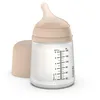 Image de Suavinex, Biberon Anti Colique Zero Zero, avec Tétine Spécial Allaitement (A), pour Bébés +0 Mois, Biberon Nouveau-né, Idéal pour l'Allaitement Mixte, Tétine Imitant le Sein, 180 ml, Light