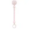 Image de Attache-sucette silicone Colour Essence Rose