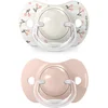 Image de Suavinex Birdies Anatomical Silicone 0-6m tétine Pink 2 pcs