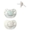 Image de Suavinex, Lot 2 Sucettes Bébés 6/18 Mois, Tétine Symétrique SX Pro en Silicone, plus Plate et Flexible, Réversible, Respecte le Développement Buccodentaire, Birdies Vert