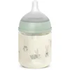 Image de Suavinex Wonderland SX Pro Physiological Anti-Colic Glass biberon en verre +0 SF Green Bunny 120 ml
