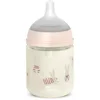 Image de Suavinex Wonderland SX Pro Physiological Anti-Colic Glass biberon en verre SX PRO +0 SF Pink Bunny 120 ml