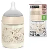 Image de Biberon en verre Wonderland avec tétine SX Pro débit S Liberty Beige