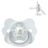 Image de Suavinex, Sucette Bébé 0/6 Mois et Nouveau-nés, Tétine Symétrique SX Pro en Silicone, Réversible, Plate et Flexible, Respecte le Développement Buccodentaire, avec Anneau, Wonderland Bleu