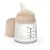 Image de Suavinex, Biberon Anti-colique Zero Zero, Tétine Débit Adaptable (A), Light | Adaptable à la Succion, Spécifique Allaitement Mixte, Lait Maternel et Formule, Bébés +0 Mois, Nouveau-nés, 120 ml, Silicone