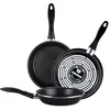 Image de Desconocido VITRINOR V Black - Set de poêles 20/24/28cm