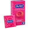 Image de Durex Dame Placer - Preservativos con Puntos y Estrías, 12 Condones