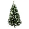 Image de SOLAGUA NAVIDAD Arbre de Noël Artificiel Extra Rempli Sapin Combiné à Deux Feuilles de 150 à 240 cm et Support Métallique (Neigeux, 150cm 418Tips)