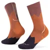 Image de BUFF®| Chaussettes LW Merino Wool Crew Lightweight, Randonnée, Durabilité naturelle, Confortable, Rembourré M Orange