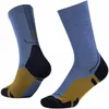 Image de Buff, Chaussettes LW Merino Wool Crew Léger, randonnée, force naturelle, confort, amorti, XL, Bleu