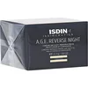 Image de ISDIN Isdinceutics A.G.E. Reverse Night (50 g) | Crème de Nuit Réparatrice à la Mélatonine et Carnosine | Triple Action Anti-Âge pour une Peau Saine et Lumineuse