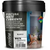 Image de JOVIRA PINTURAS Peinture Couvrante Mate. Peinture intérieure-extérieure avec un excellent pouvoir couvrant (4 Litres, Blanc)