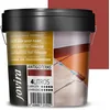 Image de JOVIRA PINTURAS Revêtement Anti-infiltration 4L Réparation et l'imperméabilisation des toits et des terrasses. Peinture élastique imperméable, anti-fuites et anti-fissure. (4 Litres, Rouge)