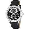 Image de Festina Montre Homme Analogique en Cuir Noir - Mouvement Quartz - Verre Minéral Haute Résistance - Étanche 5 ATM - Élégante - Multifonction F16573/3