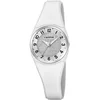 Image de Calypso Montre Femme Analogique - Caoutchouc Blanc - Mouvement Quartz - Verre Résistant - Étanche 10 ATM - Trendy - K5752/1