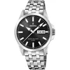 Image de Festina Montre Homme Analogique en Acier Inoxydable 316l Argenté | Mouvement à Quartz, Calendrier, Verre Minéral Haute Résistance, Étanche 10 ATM F20357/4