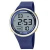 Image de Calypso Montre Digitale Homme en Caoutchouc Bleu Montre Sport Homme