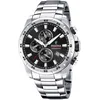 Image de Festina Montre Homme Analogique en Acier Inoxydable 316l F20463/4 | Mouvement à Quartz, Chronographe, Calendrier, Verre Minéral Haute Résistance