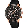 Image de Festina Montre Homme Analogique avec Bracelet en Caoutchouc Noir - Mouvement Quartz - Chronographe - Calendrier - Verre Saphir Haute Résistance - Étanche 10 ATM F20516/2 Ceramic