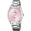 Image de Festina Montre Femme Analogique en Acier Inoxydable 316l Argenté | Mouvement à Quartz, Verre Minéral Haute Résistance, Étanche 5 ATM F20622/2, Boyfriend Collection