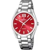 Image de Festina Montre Femme Analogique Acier Inoxydable 316L Argenté - Quartz - Verre minéral Haute résistance - Étanche 5 ATM F20622/B - Boyfriend Collection