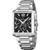 Image de Festina Montre Homme Analogique en Acier Inoxydable 316L Argenté - Mouvement Quartz - Chronographe - Verre Minéral Haute Résistance - Étanche 5 ATM F20635/4 on The Square