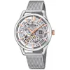 Image de Festina Montre Automatique Femme Acier Inoxydable 316L Argenté - Montre Femme - Verre Saphir Haute résistance F20627/1