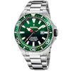 Image de Festina Montre Homme Analogique en Acier Inoxydable 316L Argenté - Mouvement Quartz - Calendrier - Verre Saphir Haute Résistance - Étanche 20 ATM F20663/2 The Originals