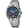 Image de Festina Montre Homme Analogique en Acier Inoxydable 316l Argenté F20670/1 | Mouvement à Quartz, Chronographe, Calendrier, Verre Minéral Haute Résistance