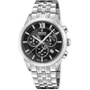 Image de Festina Swiss Made Montre Homme Analogique Acier 316L Argenté - Quartz Chronographe Date - Verre Saphir Résistant - Étanche 10 ATM - F20040/4 Chrono