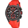 Image de LOTUS Montre Homme Analogique en Caoutchouc Rouge