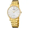 Image de Festina Swiss Made Montre Homme Analogique en Acier Inoxydable 316l Doré