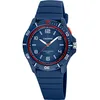 Image de Calypso Montre Homme Analogique Caoutchouc Bleu - Quartz - Étanche 10 ATM - Montre Homme K5857/5 Sweet Time